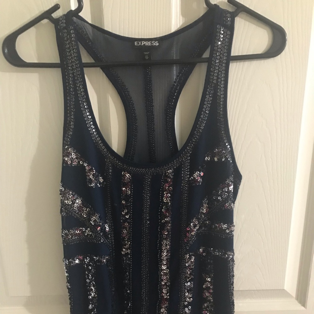 Xs Sequin Express Tank